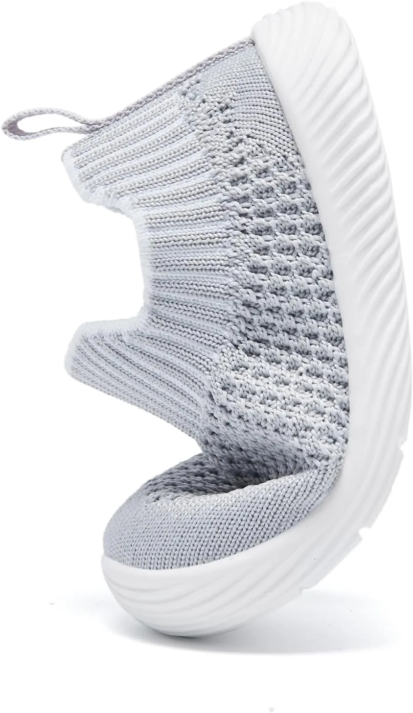 MORENDL Baby Shoes Toddler Walking Sock Shoes Non-Slip Breathable Boys & Girls Sneakers Infant Tennis Shoes