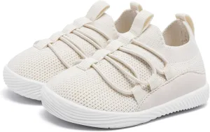 MORENDL Toddler Slip On Sneakers Baby Walking Shoes Non-Slip Breathable Boys & Girls Tennis Shoes Infant Running Shoes