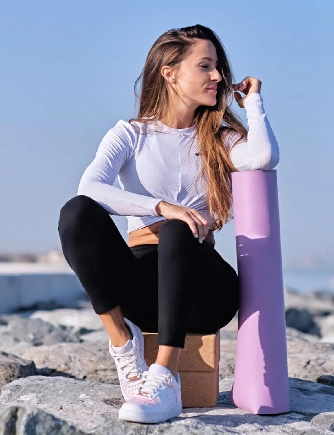 Natural Feelings Buttercloud High Waisted Leggings for Women Ultra Soft Stretch Slim Yoga Leggings