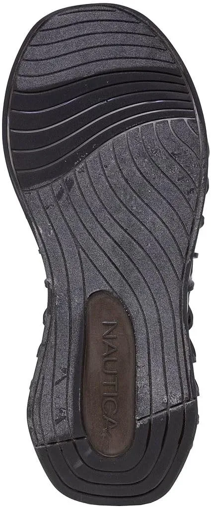 Nautica Men's Casual Fashion Sneakers – Lightweight Lace-Up Athletic Walking Shoes for Gym & Tennis, Comfortable