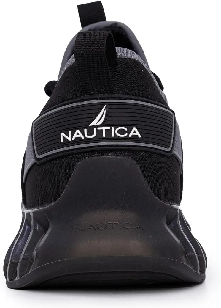 Nautica Men's Casual Fashion Sneakers – Lightweight Lace-Up Athletic Walking Shoes for Gym & Tennis, Comfortable