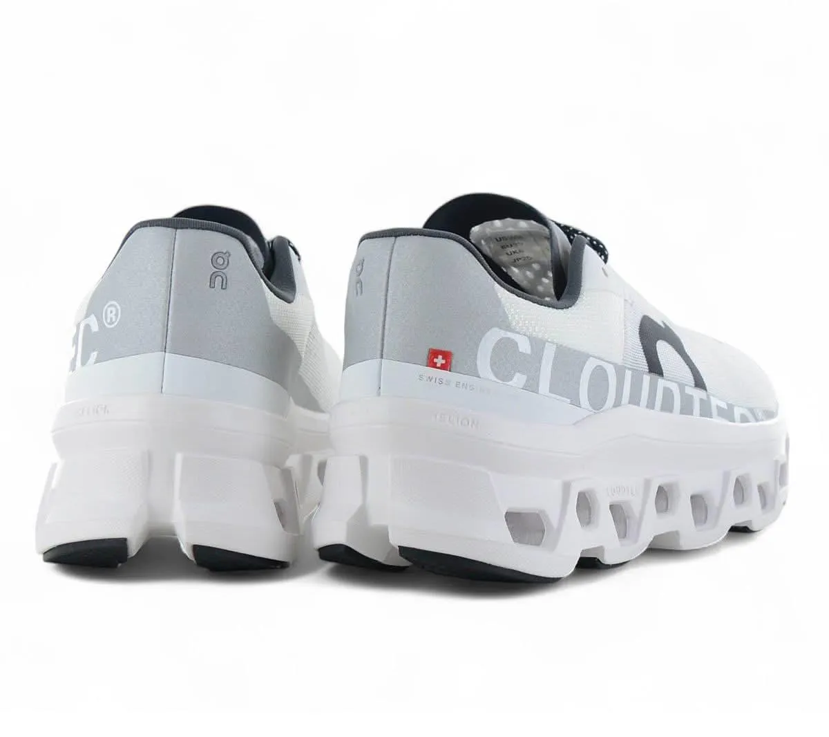 ON Running Cloudmonster - Damen Laufschuhe Sneakers All-White 61.98433