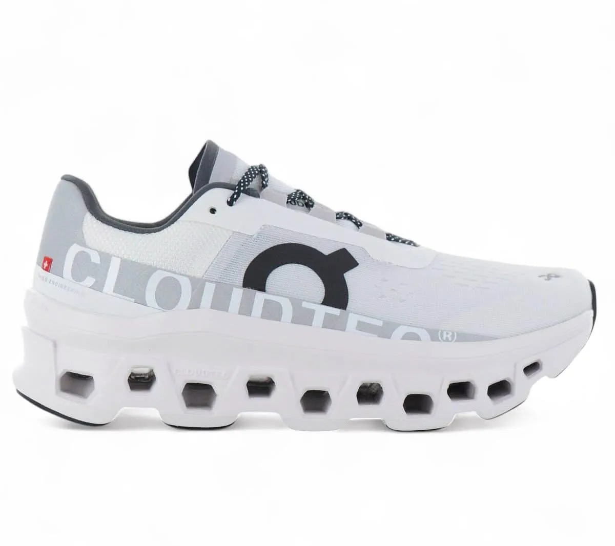 ON Running Cloudmonster - Damen Laufschuhe Sneakers All-White 61.98433