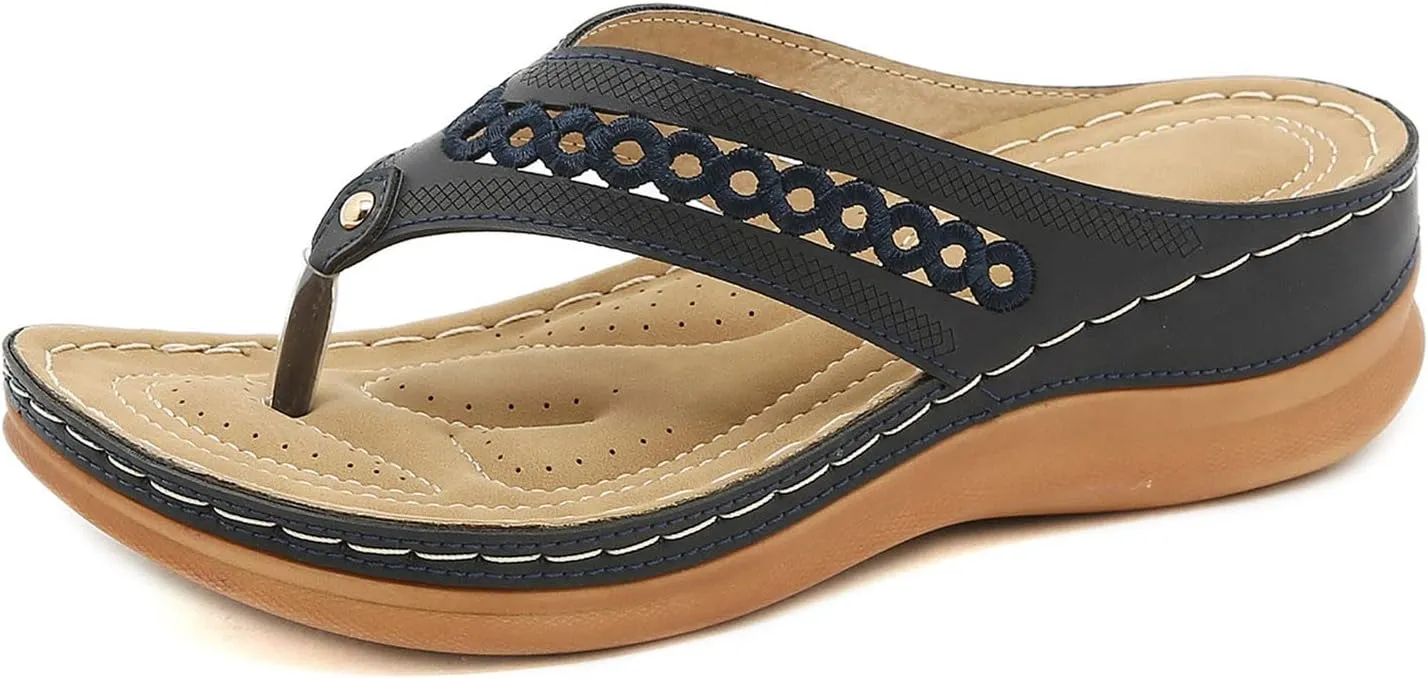 Ortho Walking Sandals for Elderly Women Shoes for Women Extra Wide Orthopedic Arch Support Shoes for Women Dressy Sandals Women Wide Feet Strappy Black Heels Everyday Sandals for Women