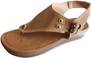 Ortho Walking Sandals for Elderly Women Womens Comfortable Orthopedic Sandals Black Wedges for Women Dressy Comfort Comfortable Flats with Arch Support White Block Heels Hippie Sandals for Women