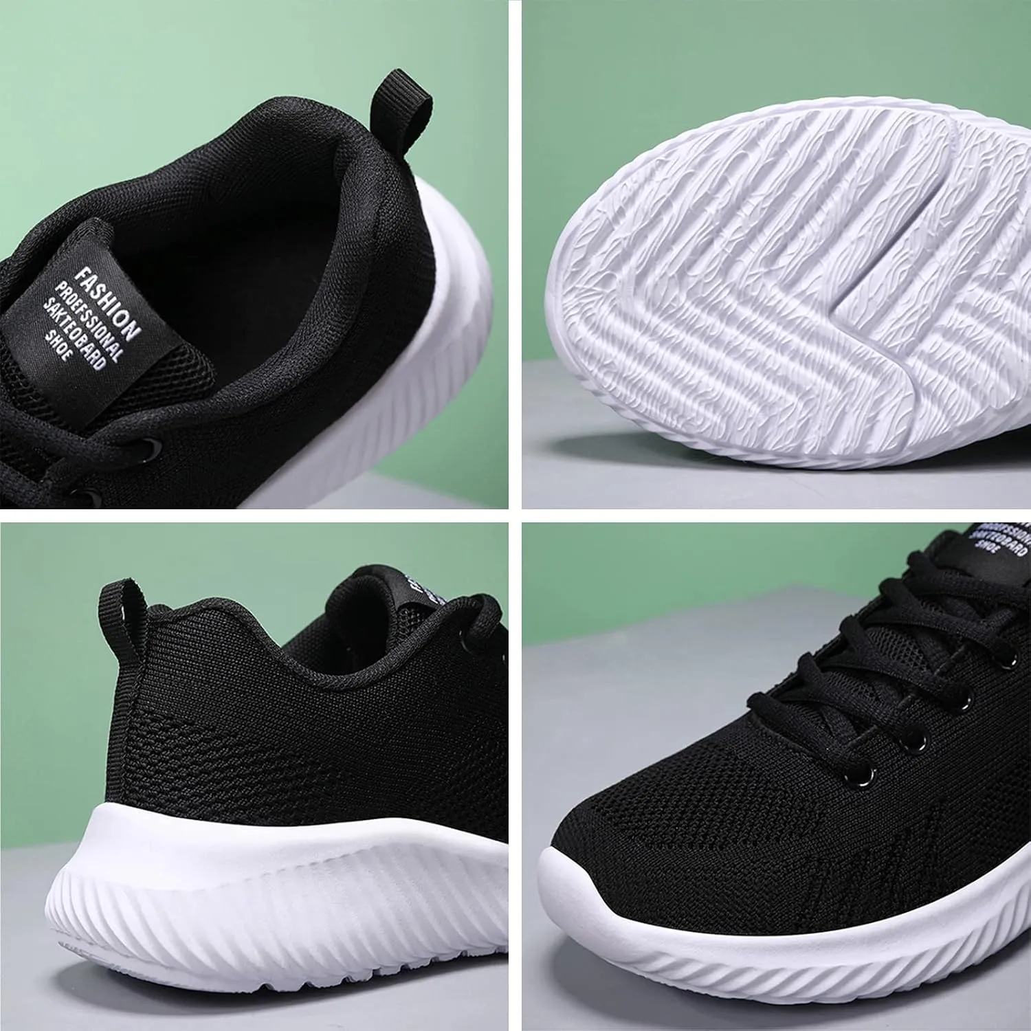 Orthopedic Shoes for Women, Women's Lightweight Slip-On Slip-On Knitted Sneakers, Comfortable Fashion Flat Walking Shoes for Women Breathable Sock Mesh Loafers Orthowalkway Womens Shoes