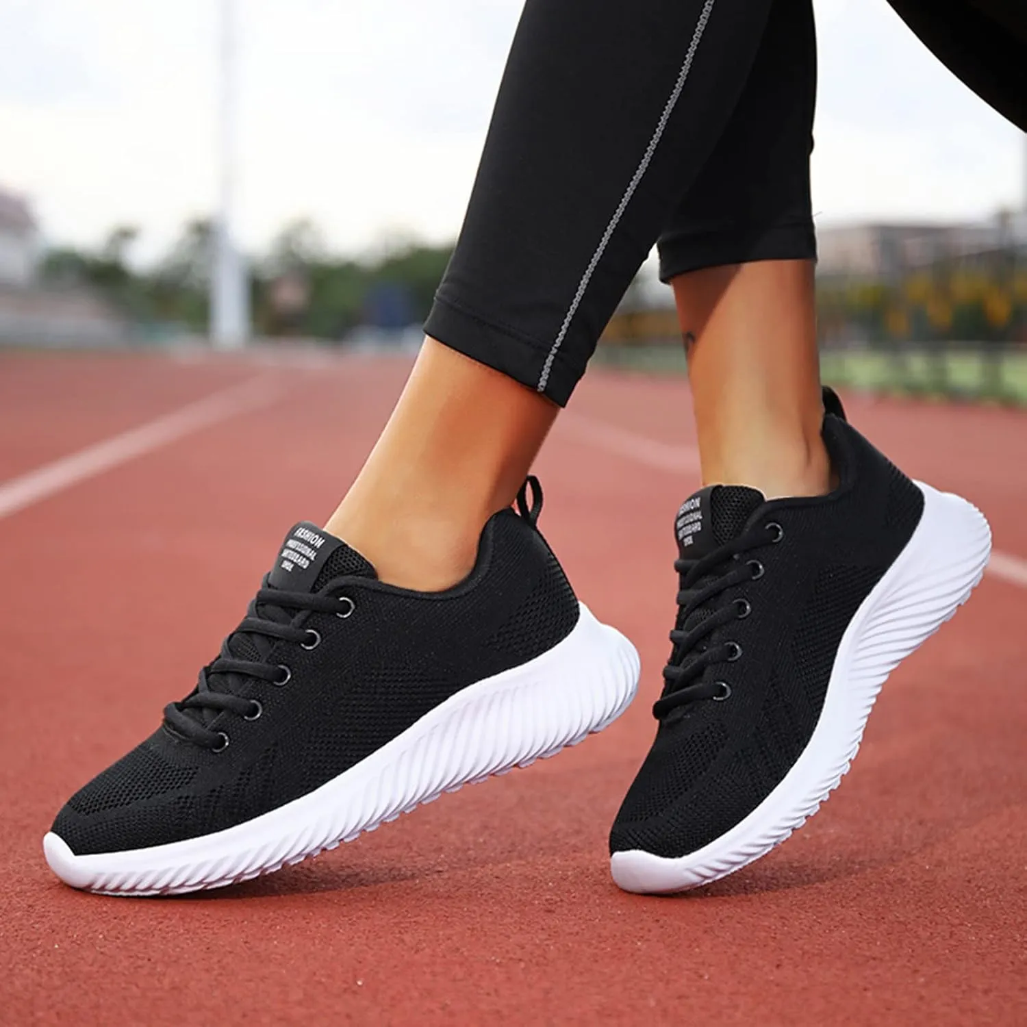 Orthopedic Shoes for Women, Women's Lightweight Slip-On Slip-On Knitted Sneakers, Comfortable Fashion Flat Walking Shoes for Women Breathable Sock Mesh Loafers Orthowalkway Womens Shoes