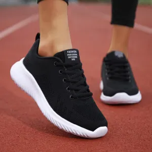 Orthopedic Shoes for Women, Women's Lightweight Slip-On Slip-On Knitted Sneakers, Comfortable Fashion Flat Walking Shoes for Women Breathable Sock Mesh Loafers Orthowalkway Womens Shoes