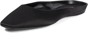 Pazzion Women's Comfy Closed Square Toe Flats Mules Slip On Backless Clogs Slippers Dress Event Daily Shoes Size 4-16 US