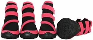 Performance-Coned Premium Stretch Supportive Pet Shoes - Set of 4