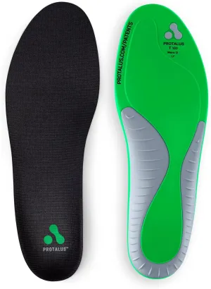 Protalus T-100 Elite - New and Improved Patented Stress Relief Replacement Shoe Inserts, Improved Comfort, Relieve Plantar Fasciitis, Anti Fatigue, Alignment Improving Shoe Insoles, Men's 9.5