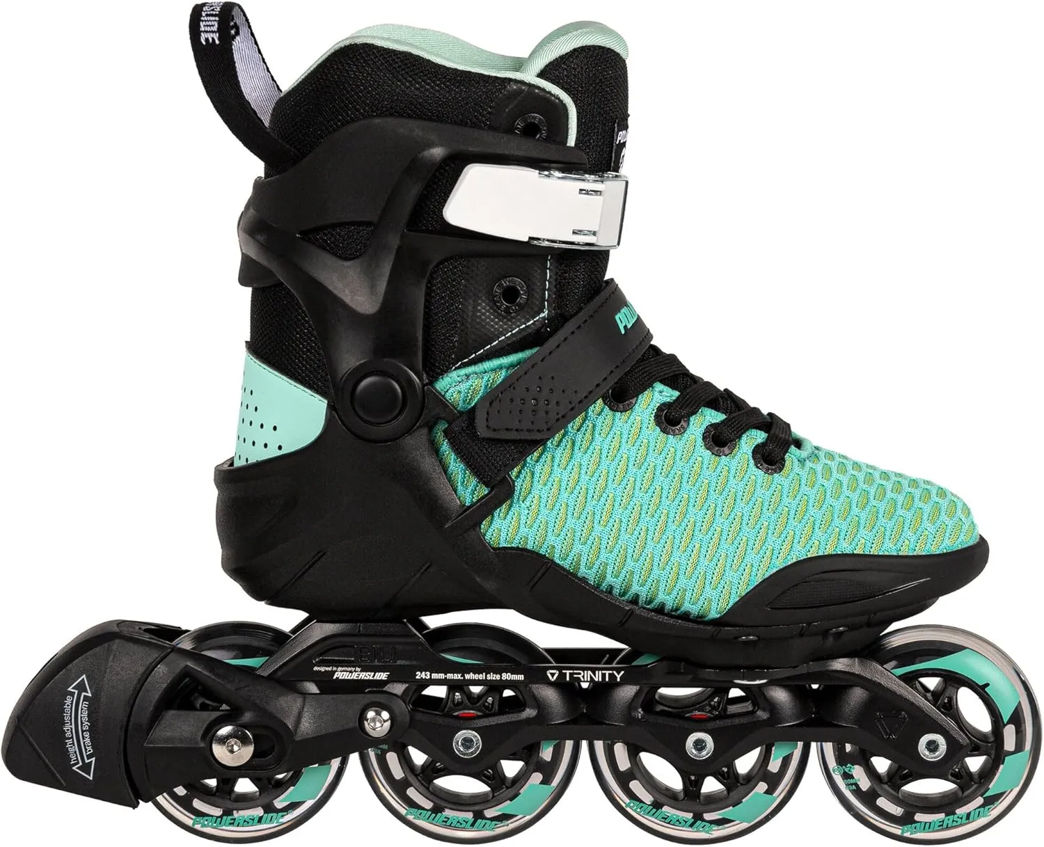 PS Phuzion Xenon 80 Skates Arctic Womens 6.5 (37)