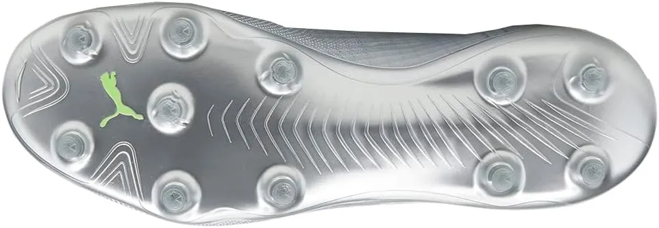Puma Womens Ultra 1.4 Metallic Firm GroundArtificial Ground Soccer Cleats Cleated, Firm Ground, Turf - Silver