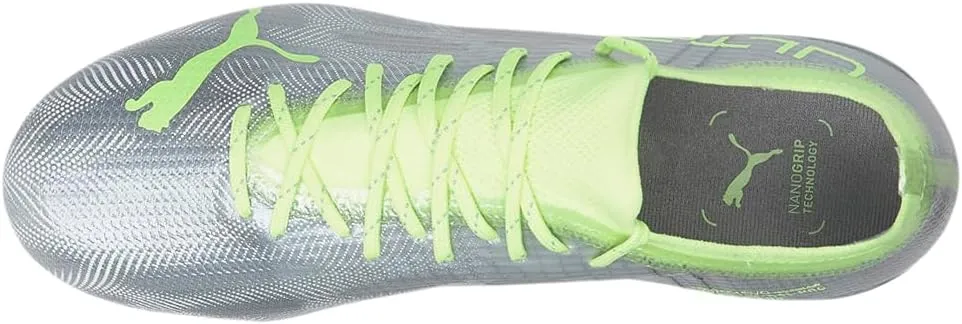 Puma Womens Ultra 1.4 Metallic Firm GroundArtificial Ground Soccer Cleats Cleated, Firm Ground, Turf - Silver