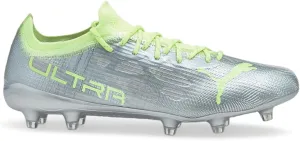 Puma Womens Ultra 1.4 Metallic Firm GroundArtificial Ground Soccer Cleats Cleated, Firm Ground, Turf - Silver