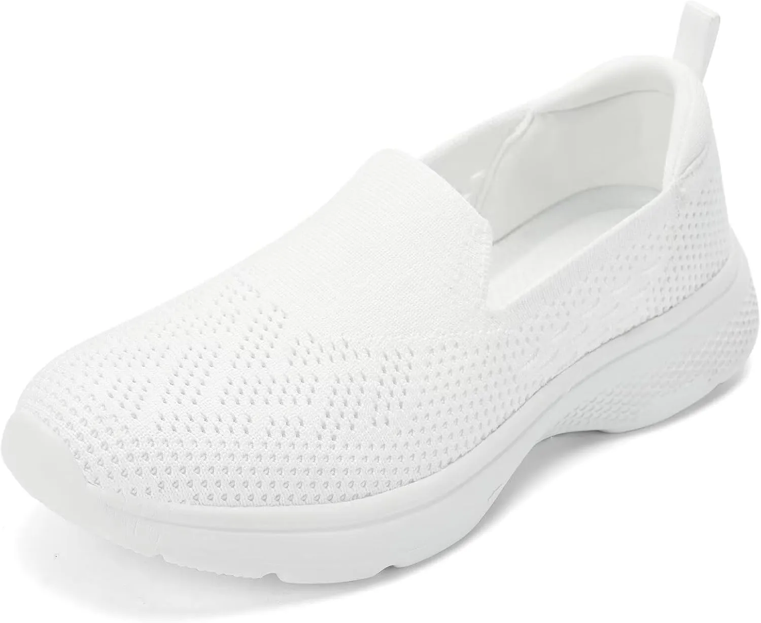 Puxowe Women's Slip-On Walking Tennis Shoes Low Top Comfortable Casual Travel Work Driving Sneaker