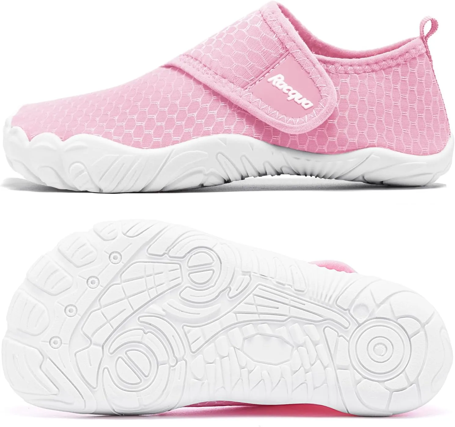 Racqua Boys Kids Water Shoes Girls Non-Slip Swim Beach Sports Pool Breathable Shoes Quick Dry Lightweight Outdoor Aqua Shoes(Little Kid/Big Kid)