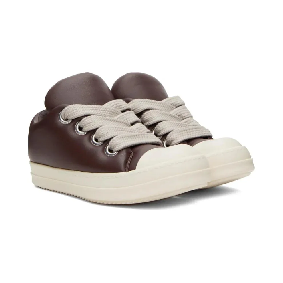 Rick Owens Purple Jumbo Lace Sneakers