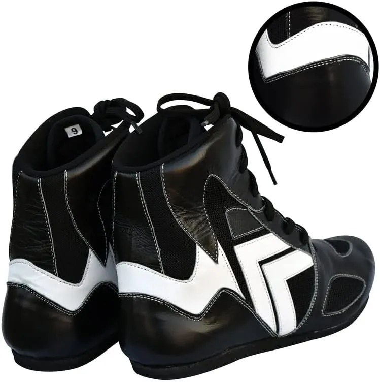 Rightpunch Breathable Professional Wrestling Shoes for Men, Women | Non-Slip Lightweight Boxing Shoes with Rubber Sole