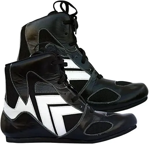 Rightpunch Breathable Professional Wrestling Shoes for Men, Women | Non-Slip Lightweight Boxing Shoes with Rubber Sole