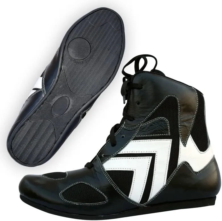 Rightpunch Breathable Professional Wrestling Shoes for Men, Women | Non-Slip Lightweight Boxing Shoes with Rubber Sole