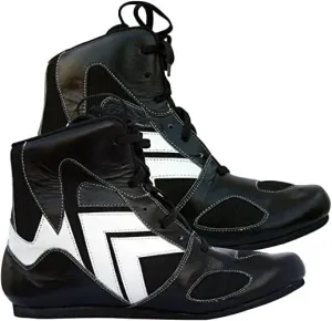 Rightpunch Breathable Professional Wrestling Shoes for Men, Women | Non-Slip Lightweight Boxing Shoes with Rubber Sole