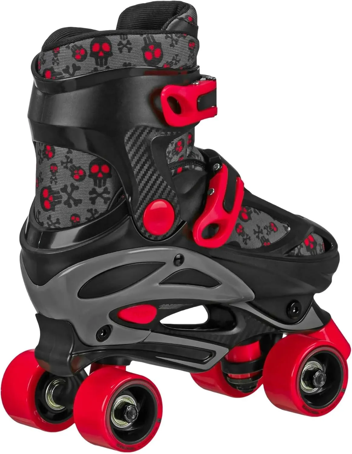 Roller Derby Falcon 2-in-1 Combo Quad and Inline Skates for Kids, Adjustable Sizing