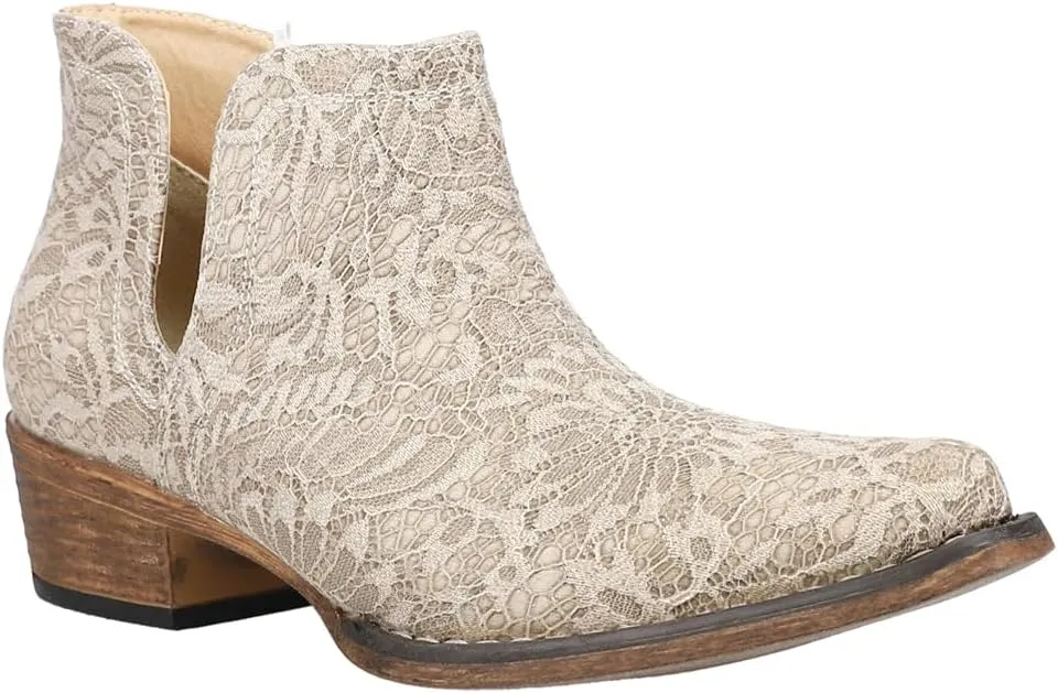 ROPER Western Boots Womens Ava Lace Ankle Lace 09-021-1567-3271 TA