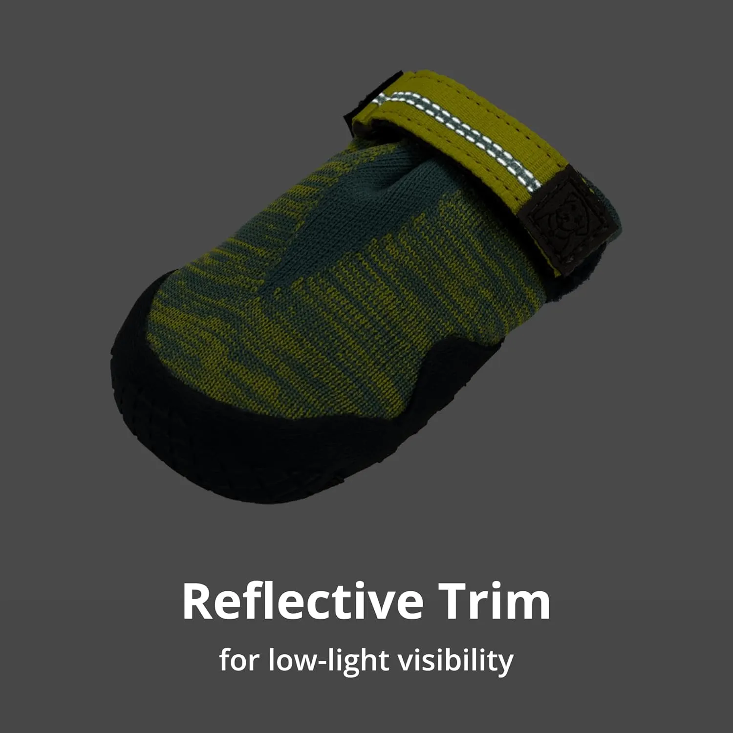 Ruffwear, Hi & Light Dog Shoes, Featherlight Paw Protection with Enhanced Ground Feel & Agile Performance for Fast Adventures, River Rock Green, 3.00"