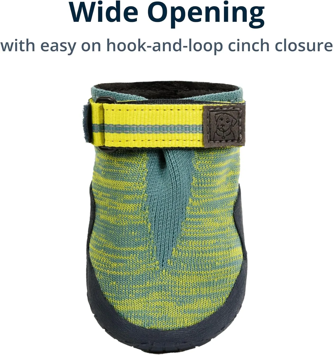 Ruffwear, Hi & Light Dog Shoes, Featherlight Paw Protection with Enhanced Ground Feel & Agile Performance for Fast Adventures, River Rock Green, 3.00"
