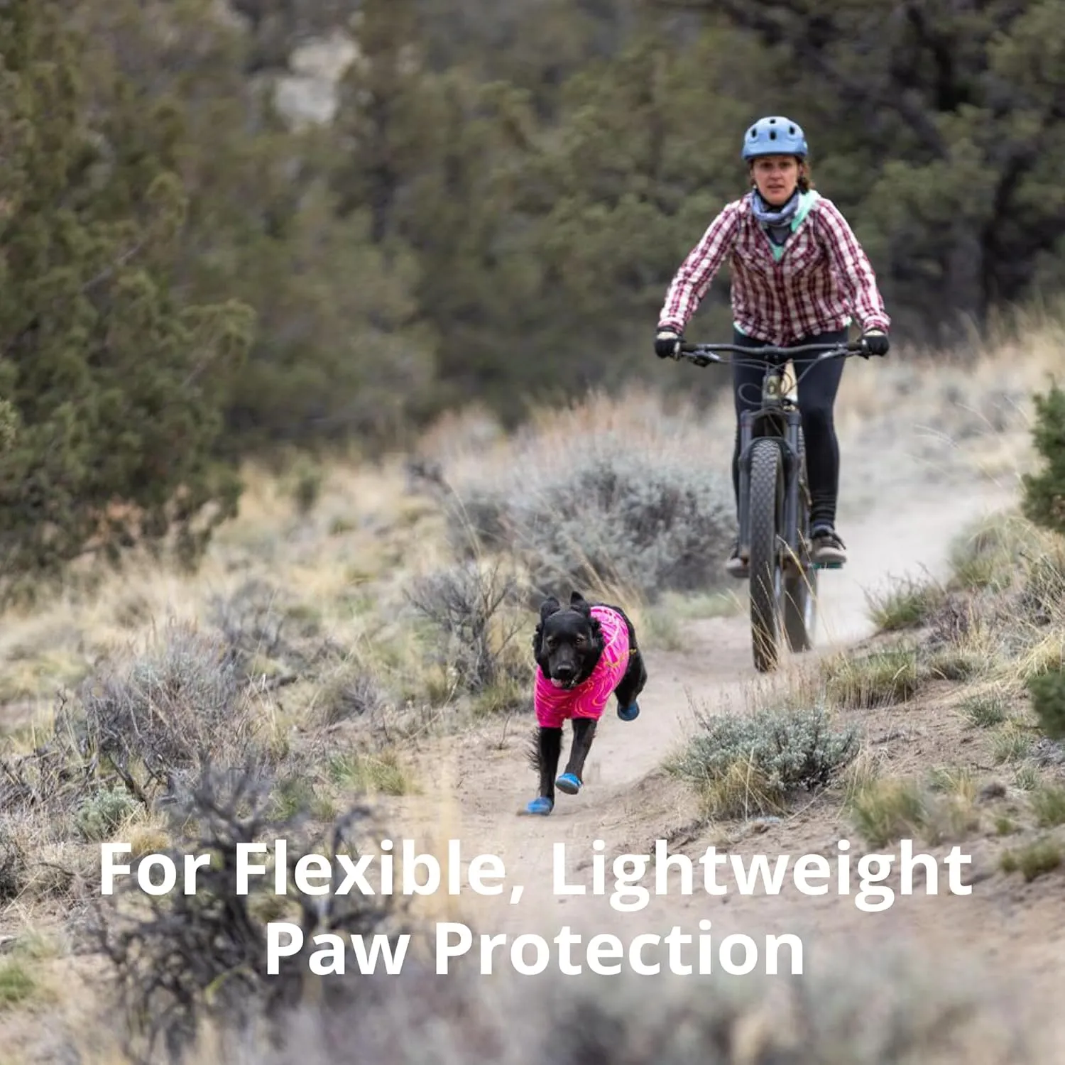 Ruffwear, Hi & Light Dog Shoes, Featherlight Paw Protection with Enhanced Ground Feel & Agile Performance for Fast Adventures, River Rock Green, 3.00"