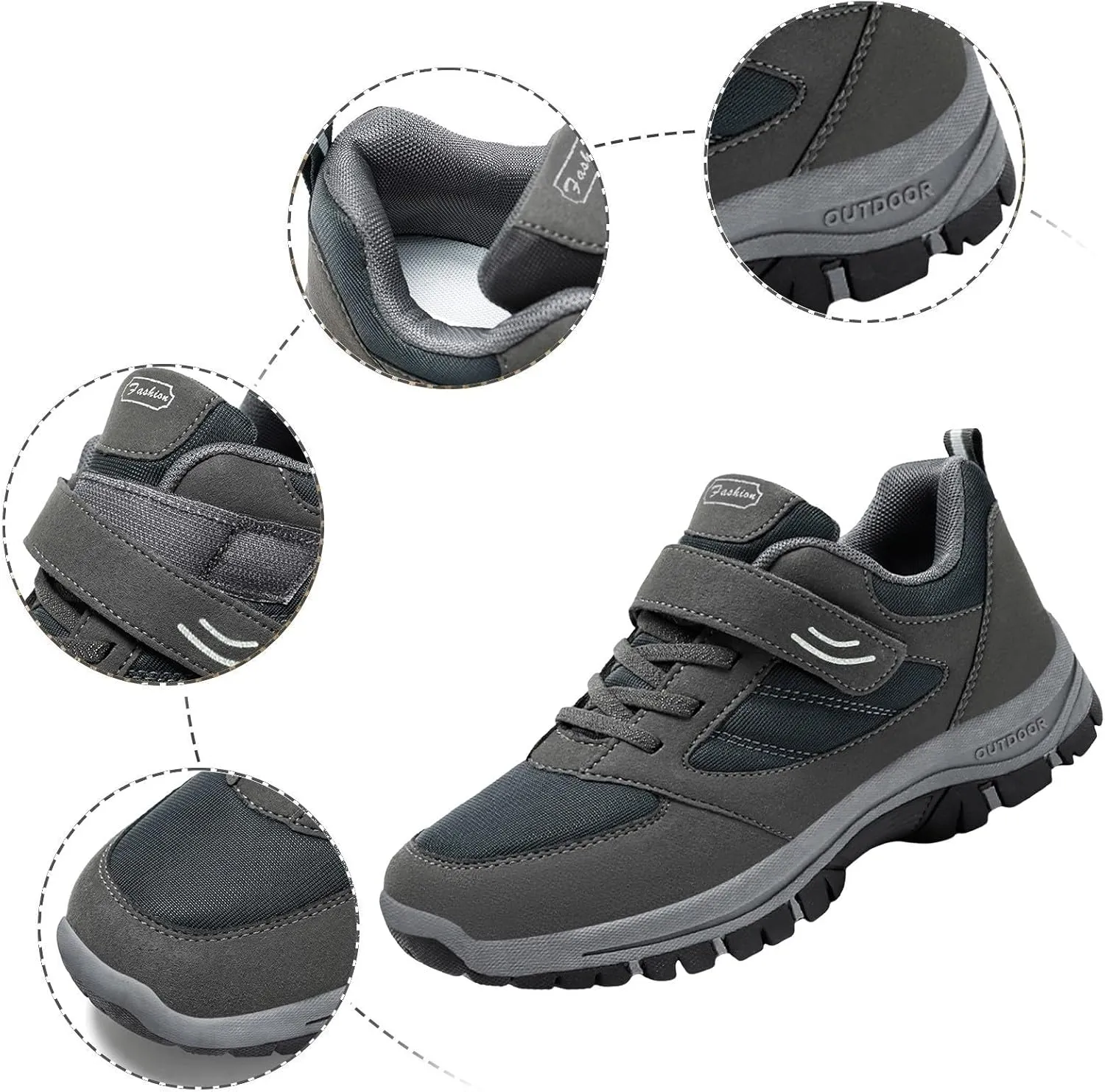 Running Shoes for Men Sports Comfortable Versatile Office Solid Color Breathable Street Shoes