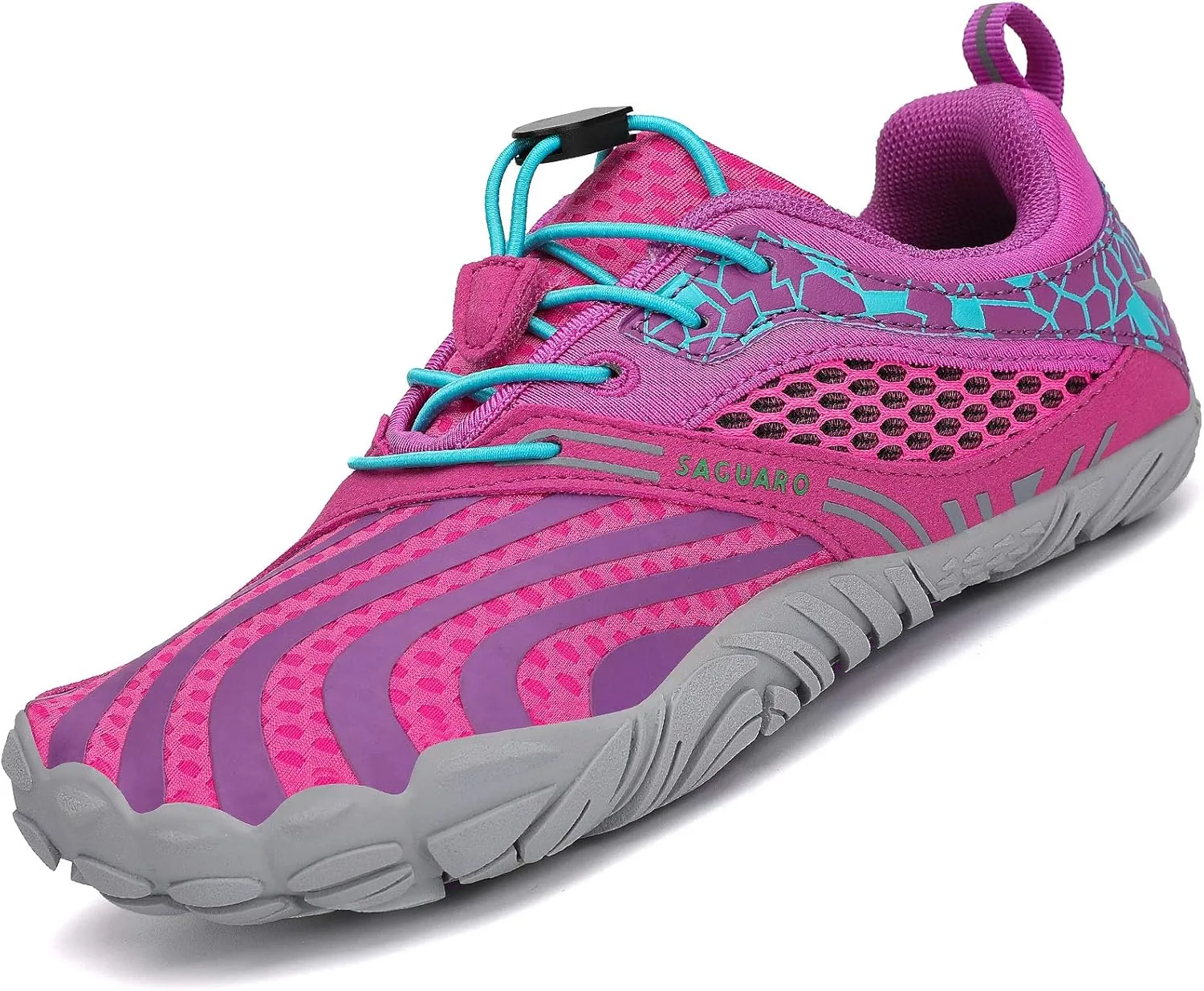 SAGUARO Kids' Barefoot Shoes Boys Girls Quick Dry Aqua Athletic Sneakers Lightweight Sport Footwear Toddler Water Shoes