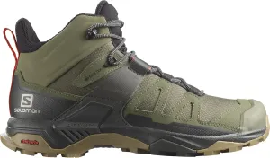 Salomon X Ultra 4 Mid GTX Hiking Boots Mens Sz 11.5 Deep Lichen Green/Peat/Kelp