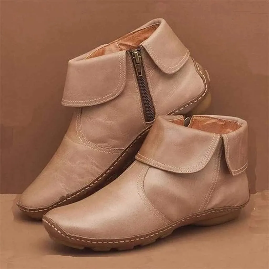 SBGMoSJ Ankle Boots Wedge Heel Ankle Boots Black Wedge Heel Booties Casual Shoes for Women Womens Ankle Boots Wedge Brown Comfortable Wide Fit Black Booties Women's Wide Width Cowboy Ankle Boots