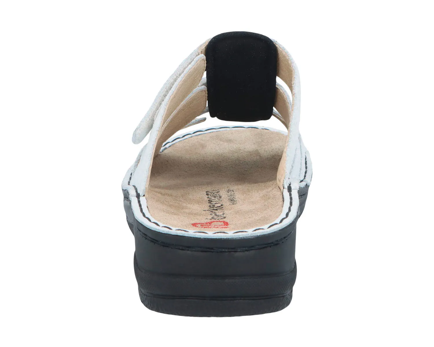 SENTA Pearl White Leather