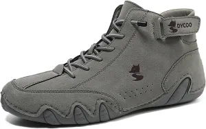 Shoes for Men Golf Comfortable Mountaineering Solid Color Work Men's Sneaker