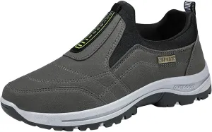 Shoes for Men Golf Hiking Versatile Office Solid Color Work Slip On Loafers