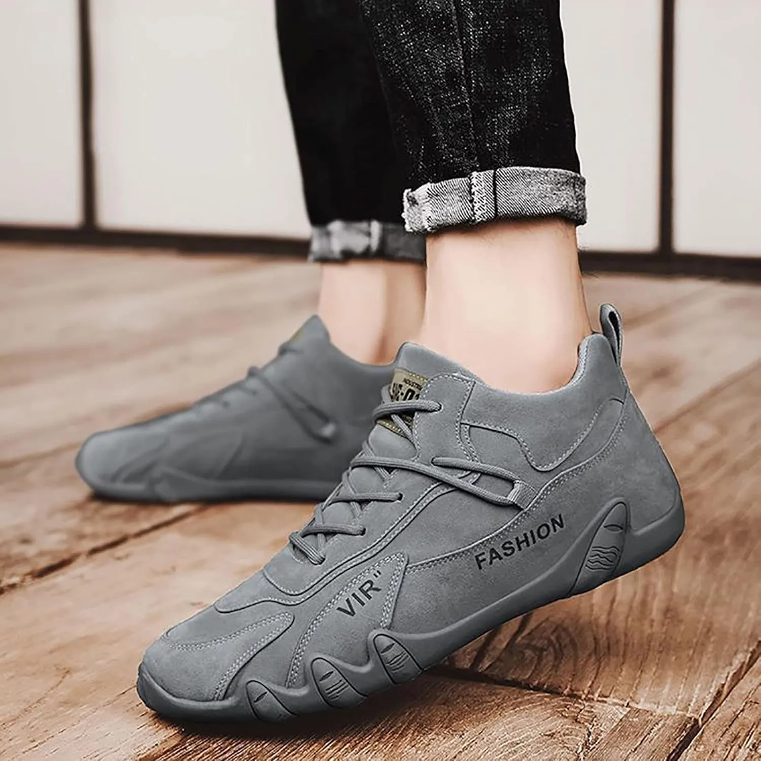 Shoes for Men Sports Fashion Simple Outdoor Traveling Breathable Slip On Loafers
