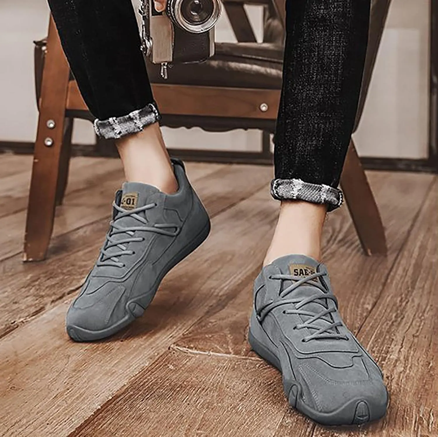 Shoes for Men Sports Fashion Simple Outdoor Traveling Breathable Slip On Loafers