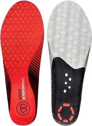 SIDAS Active Sports Foot Support Winter 3D Performance Cross-Country Ski Snowboard Boot Insoles