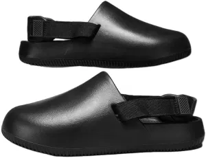 Slippers Summer Men'S Thick-Soled Beach Sandals, Clogs, Non-Slip Home Slippers, Bathroom Shoes, Loafers