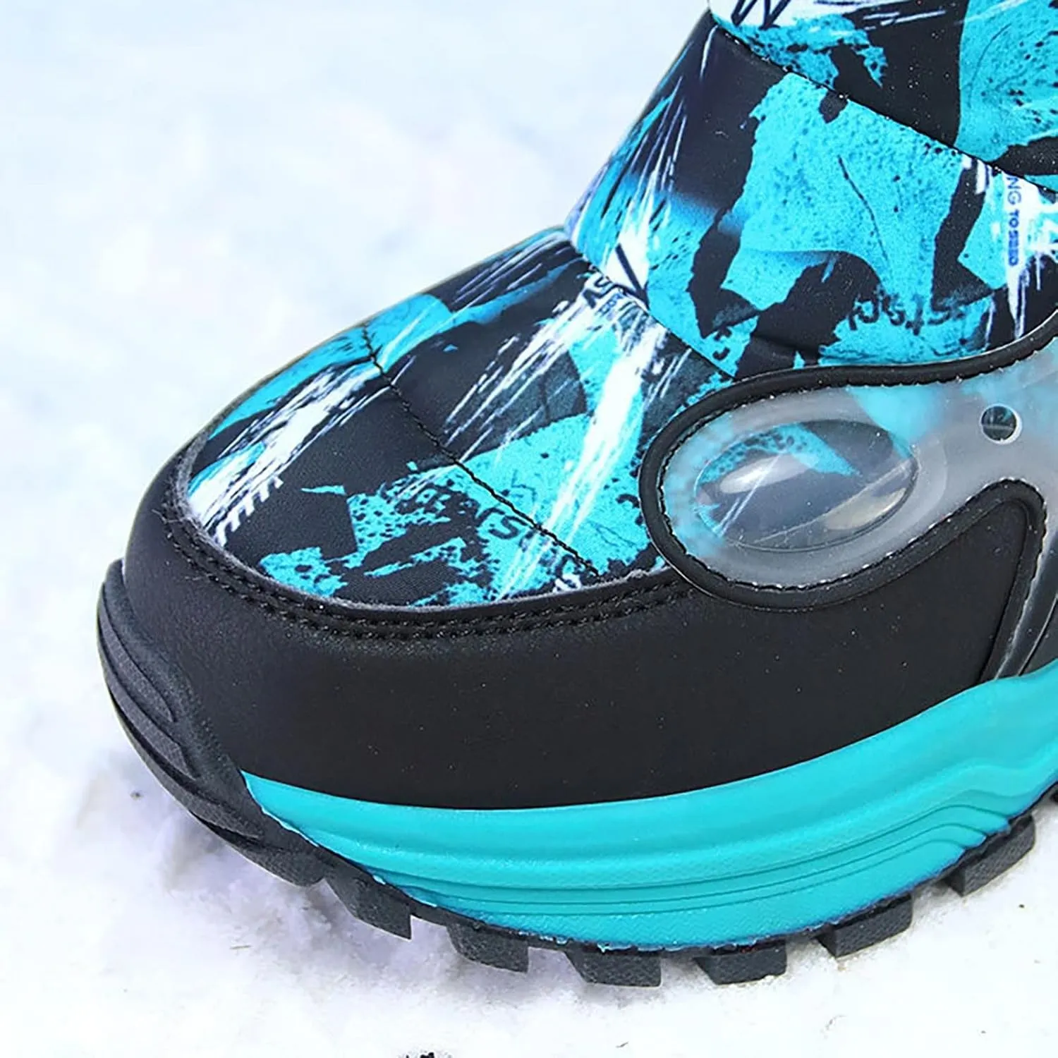 Snow Boots For Toddler Kids Snow Boots Boys Girls Mid Calf Water Proof Warm Faux F𝐮r Lined Insulated Winter Boots
