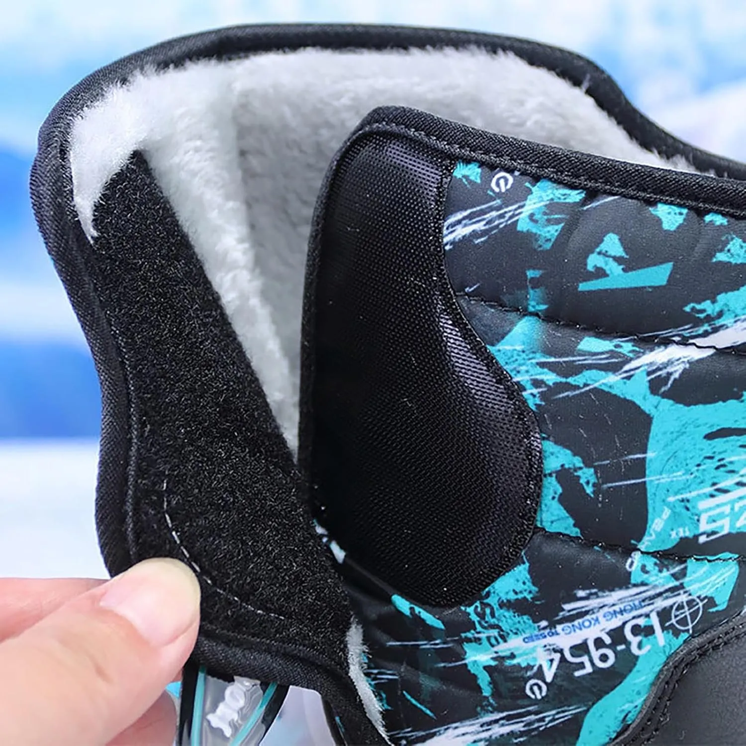 Snow Boots For Toddler Kids Snow Boots Boys Girls Mid Calf Water Proof Warm Faux F𝐮r Lined Insulated Winter Boots