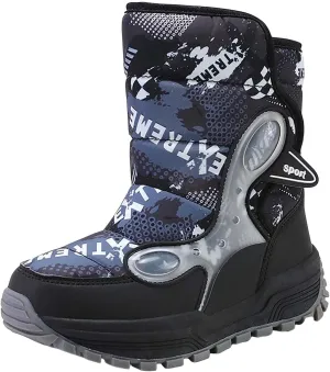 Snow Boots For Toddler Kids Snow Boots Boys Girls Mid Calf Water Proof Warm Faux F𝐮r Lined Insulated Winter Boots