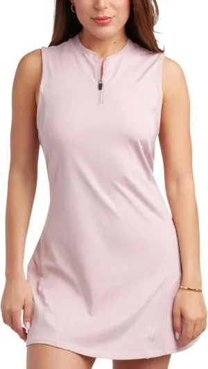 Spyder Womens Athletic Dress - Sleeveless Tennis Dress with Pockets, Quick-Dry Quarter Zip Golf Dresses for Women (S-XL)
