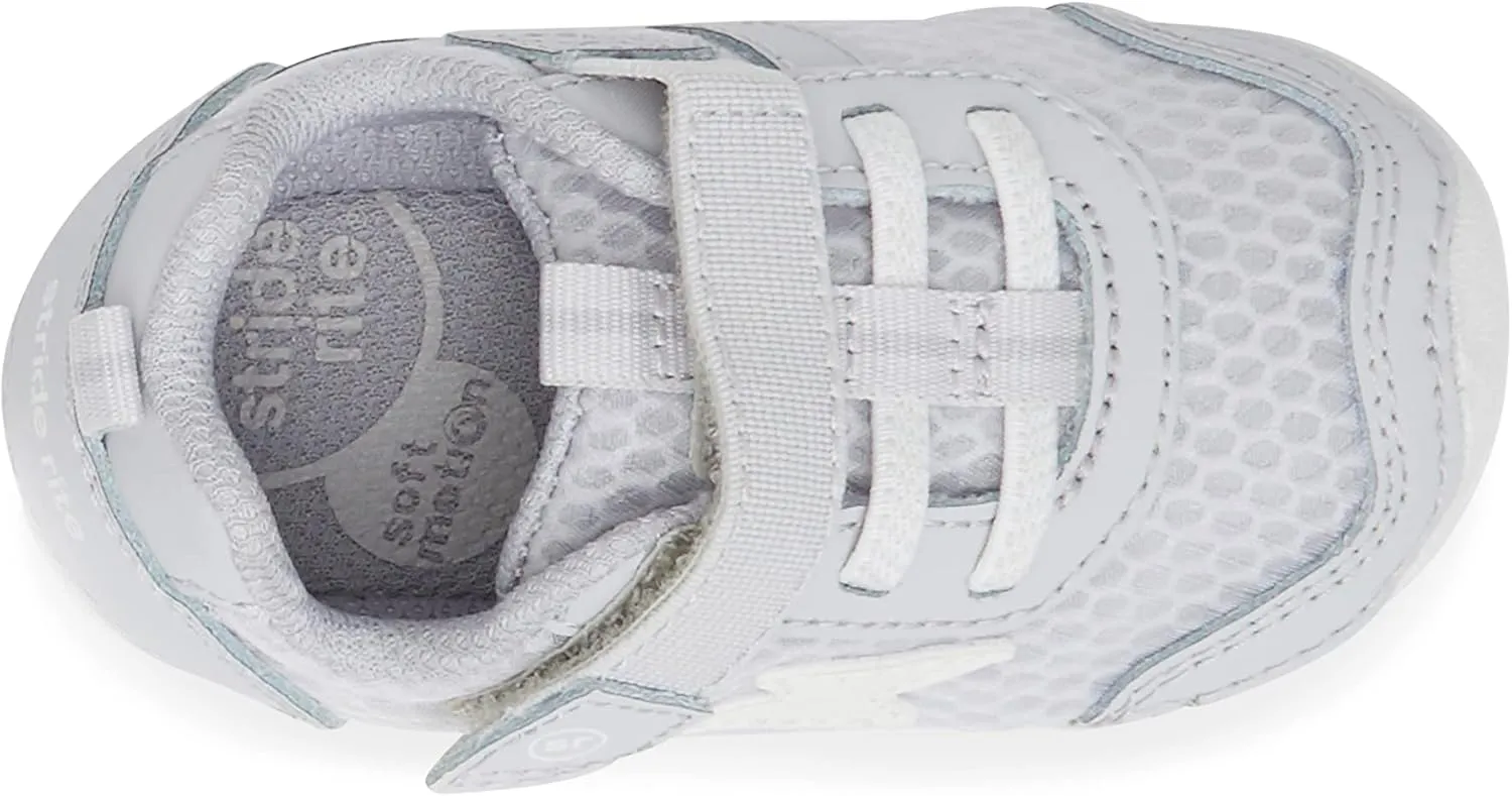 Stride Rite Unisex-Baby Sm Zips Runner Sneaker