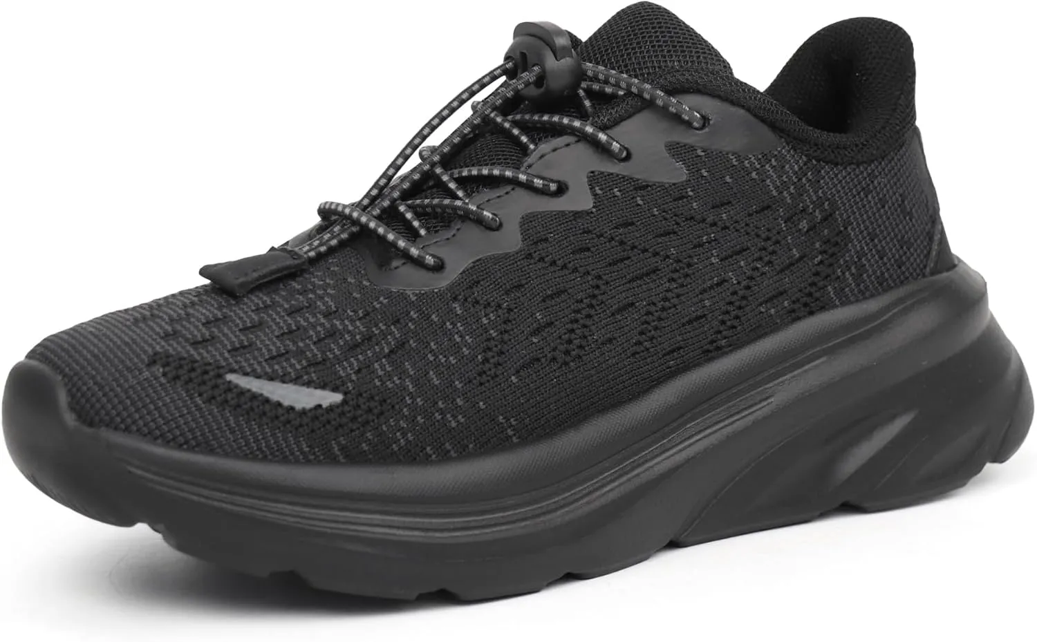 Tobfis Boys Girls Kids Arch Support Bungee Tennis Athletic Running Shoes Lightweight Breathable School Walking Sneakers(Toddler/Little Kid/Big Kid)