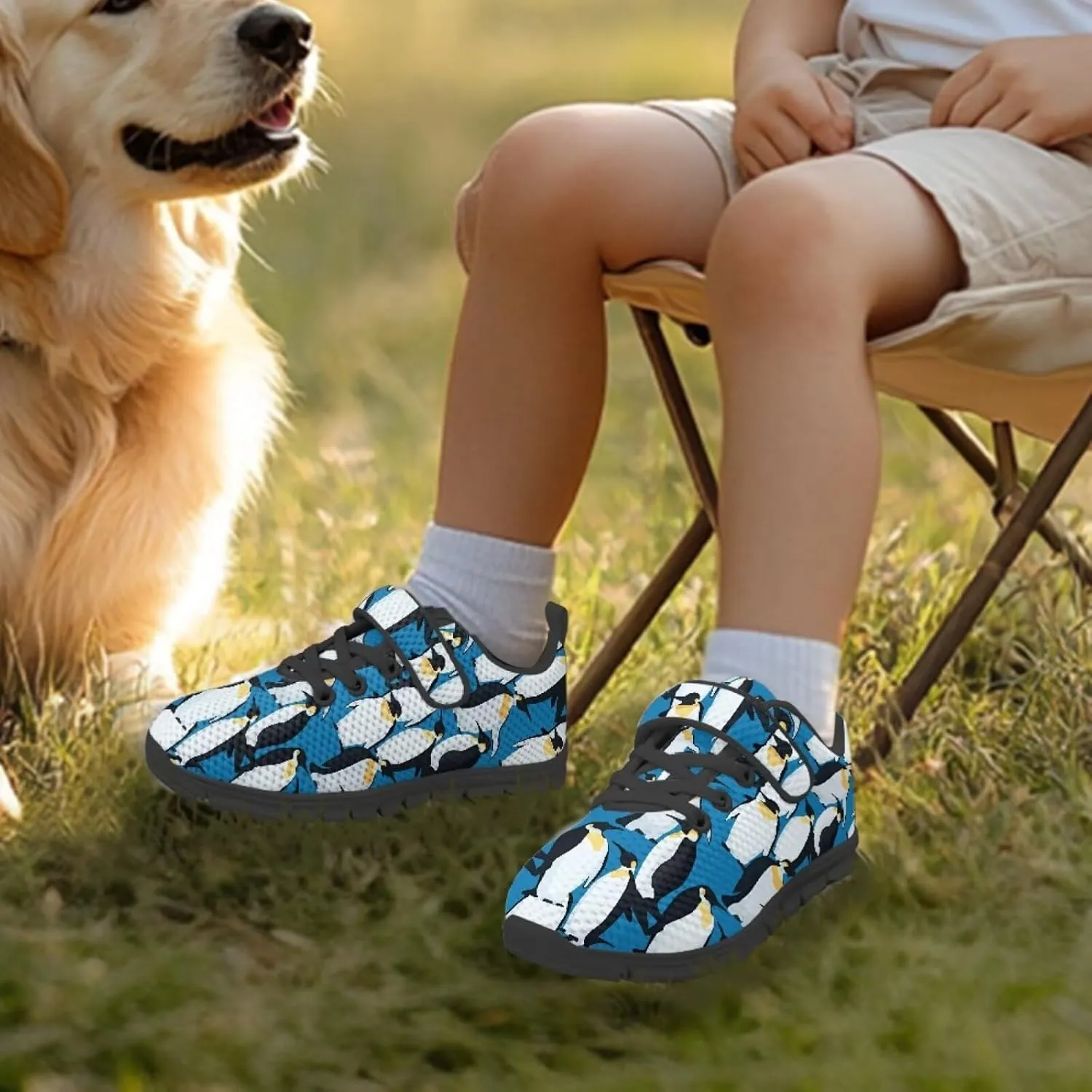 Toddler Sneakers Fashion Design Boys Tennis Shoes Breathable School Shoes