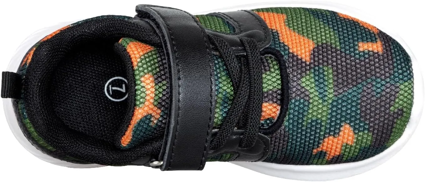 Toddler Sneakers for Boys and Girls Comfortable Little Kids Walking Shoes